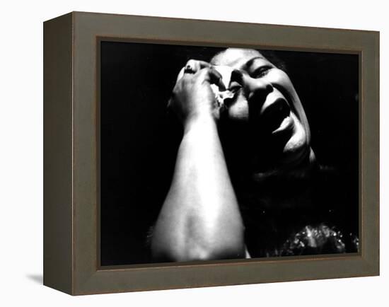 Ella Fitzgerald (1917-1996) American Jazz Singer C. 1960-null-Framed Stretched Canvas