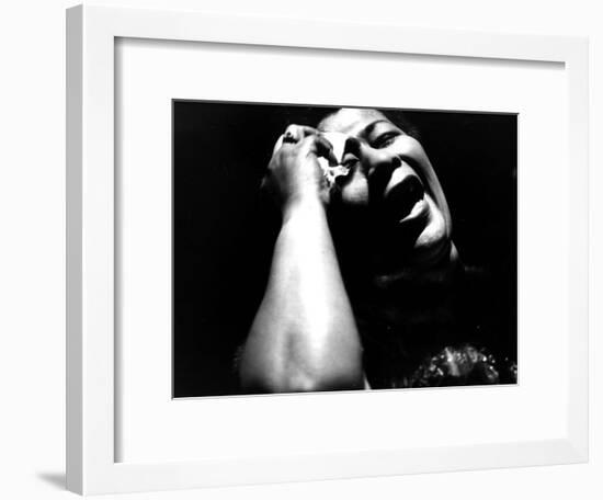 Ella Fitzgerald (1917-1996) American Jazz Singer C. 1960-null-Framed Photo