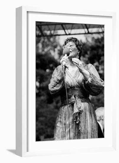 Ella Fitzgerald, Capital Jazz Festival, Knebworth, 1981-Brian O'Connor-Framed Photographic Print