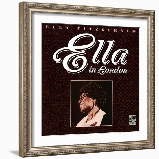 Ella Fitzgerald - Ella in London-null-Framed Art Print