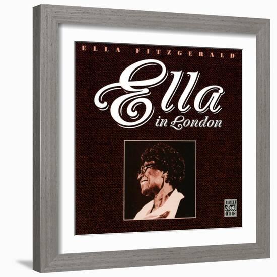 Ella Fitzgerald - Ella in London-null-Framed Art Print