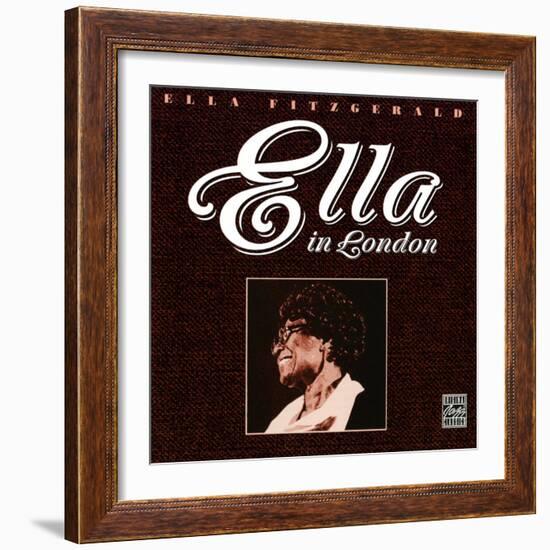 Ella Fitzgerald - Ella in London-null-Framed Art Print