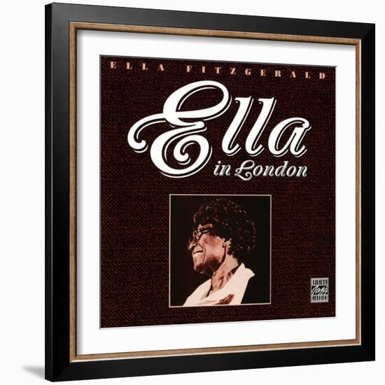 Ella Fitzgerald - Ella in London-null-Framed Art Print