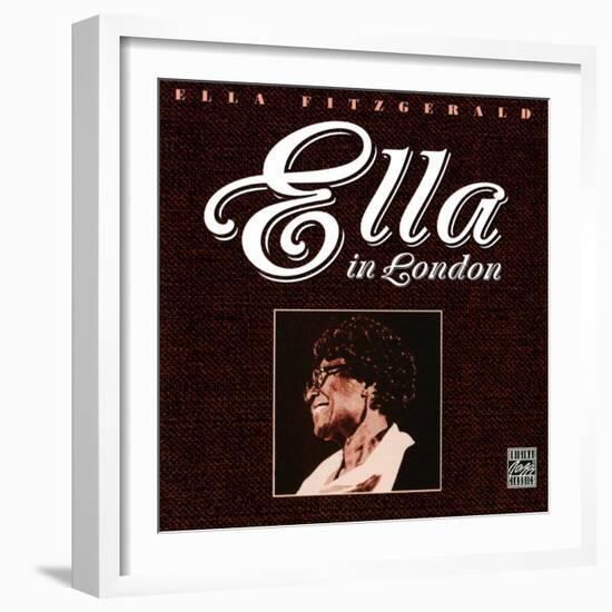 Ella Fitzgerald - Ella in London-null-Framed Art Print