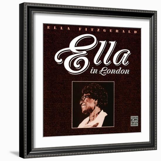 Ella Fitzgerald - Ella in London-null-Framed Art Print