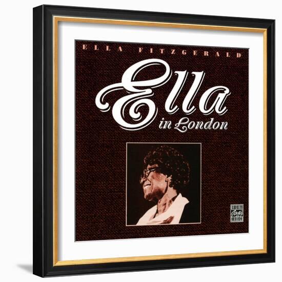 Ella Fitzgerald - Ella in London-null-Framed Art Print