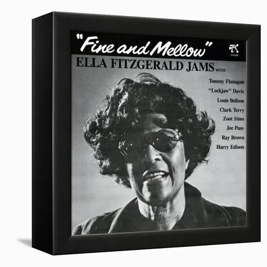 Ella Fitzgerald - Fine and Mellow-null-Framed Stretched Canvas