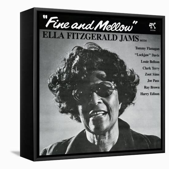 Ella Fitzgerald - Fine and Mellow-null-Framed Stretched Canvas