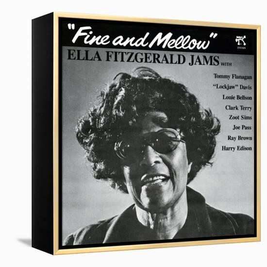 Ella Fitzgerald - Fine and Mellow-null-Framed Stretched Canvas