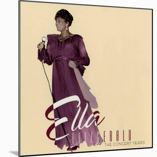 Ella Fitzgerald - The Concert Years-null-Mounted Art Print