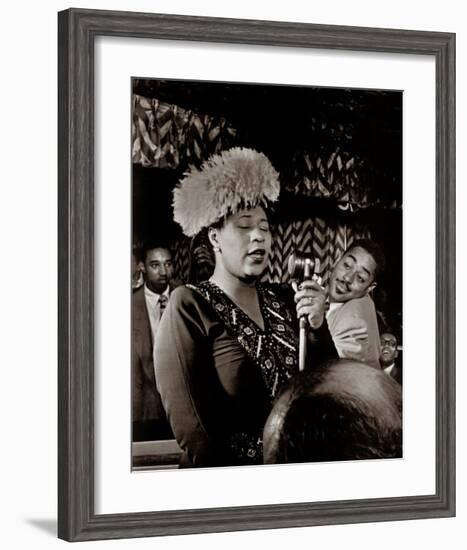 Ella Fitzgerald-William P^ Gottlieb-Framed Art Print