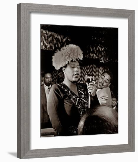 Ella Fitzgerald-William P^ Gottlieb-Framed Art Print