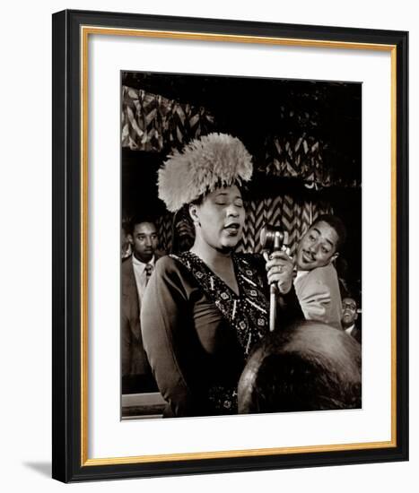 Ella Fitzgerald-William P^ Gottlieb-Framed Art Print