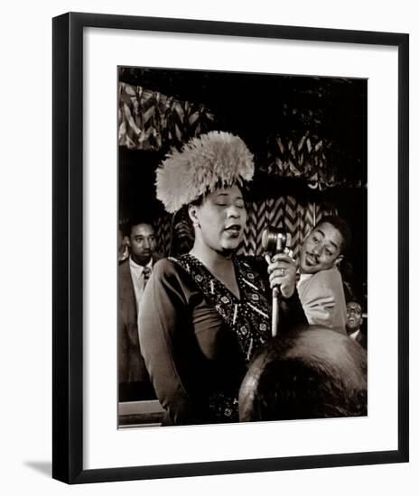 Ella Fitzgerald-William P^ Gottlieb-Framed Art Print