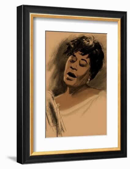 Ella Fitzgerald-Clifford Faust-Framed Giclee Print