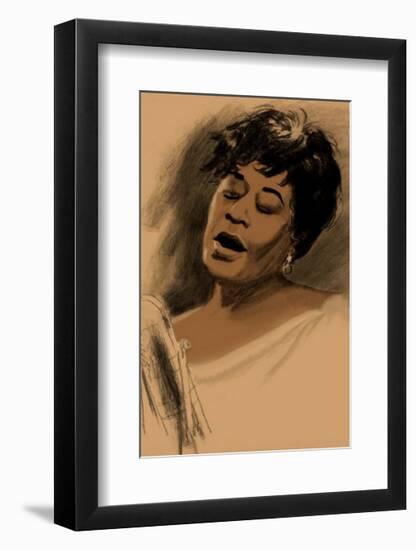 Ella Fitzgerald-Clifford Faust-Framed Giclee Print