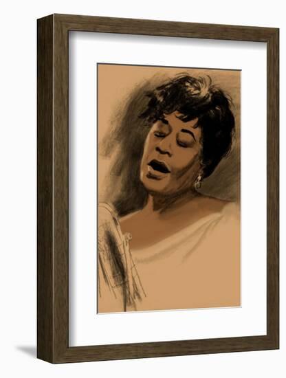 Ella Fitzgerald-Clifford Faust-Framed Giclee Print