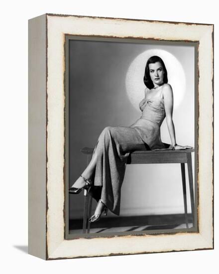 Ella Raines-null-Framed Stretched Canvas