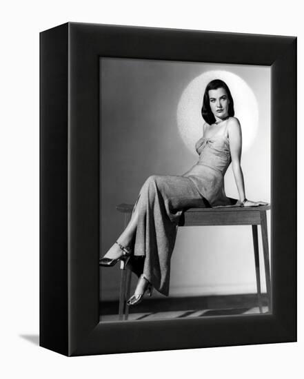 Ella Raines-null-Framed Stretched Canvas