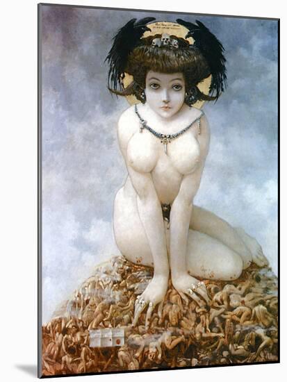 Elle, 1905-Gustav Adolf Mossa-Mounted Art Print