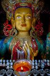 Maitreya Buddha at Thiksey Monastery, Leh, Ledakh, India-Ellen Clark-Framed Photographic Print