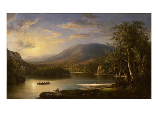 Ellen's Isle, Loch Katrine, 1871 Giclee Print by Robert Scott Duncanson ...