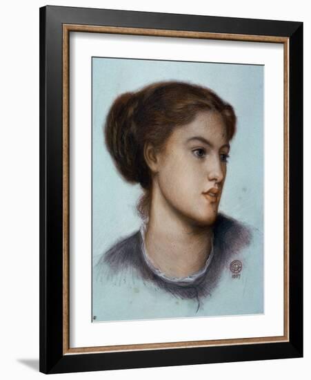 Ellen Smith, 1867-Dante Gabriel Rossetti-Framed Giclee Print