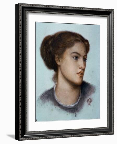 Ellen Smith, 1867-Dante Gabriel Rossetti-Framed Giclee Print