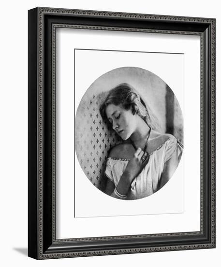 Ellen Terry (1847-1928)-Julia Margaret Cameron-Framed Giclee Print