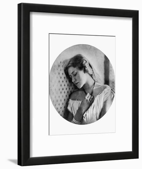 Ellen Terry (1847-1928)-Julia Margaret Cameron-Framed Premium Giclee Print