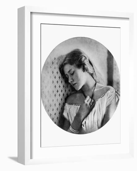 Ellen Terry (1847-1928)-Julia Margaret Cameron-Framed Giclee Print