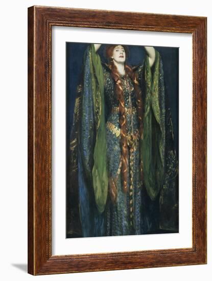 Ellen Terry as Lady Macbeth-John Singer Sargent-Framed Giclee Print