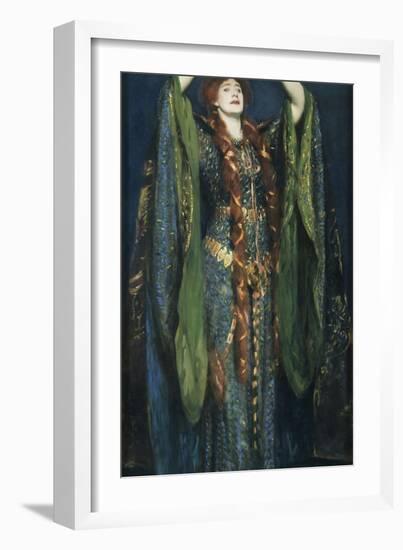 Ellen Terry as Lady Macbeth-John Singer Sargent-Framed Giclee Print