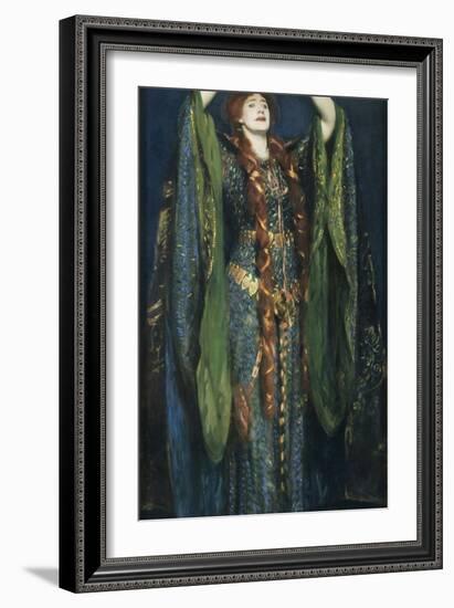 Ellen Terry as Lady Macbeth-John Singer Sargent-Framed Giclee Print