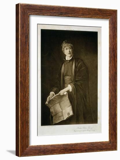 Ellen Terry as Portia-Louise Jopling-Framed Giclee Print