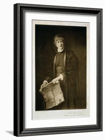 Ellen Terry as Portia-Louise Jopling-Framed Giclee Print