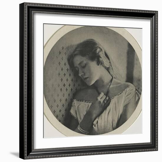 Ellen Terry, at the age of sixteen-Julia Margaret Cameron-Framed Giclee Print
