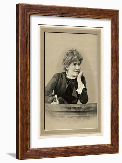 Ellen Terry-null-Framed Art Print