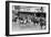 Ellensburg, Washington - Street View of Ellensburg Rodeo Parade-Lantern Press-Framed Art Print