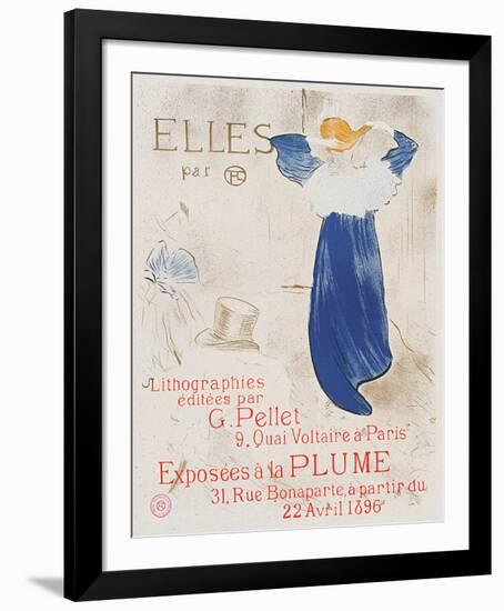 Elles-Henri de Toulouse-Lautrec-Framed Art Print