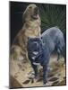 Elliot and Gus-Durwood Coffey-Mounted Giclee Print
