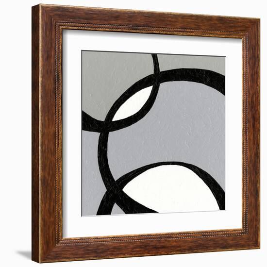 Ellipse III-J. Holland-Framed Art Print