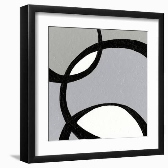 Ellipse III-J. Holland-Framed Art Print