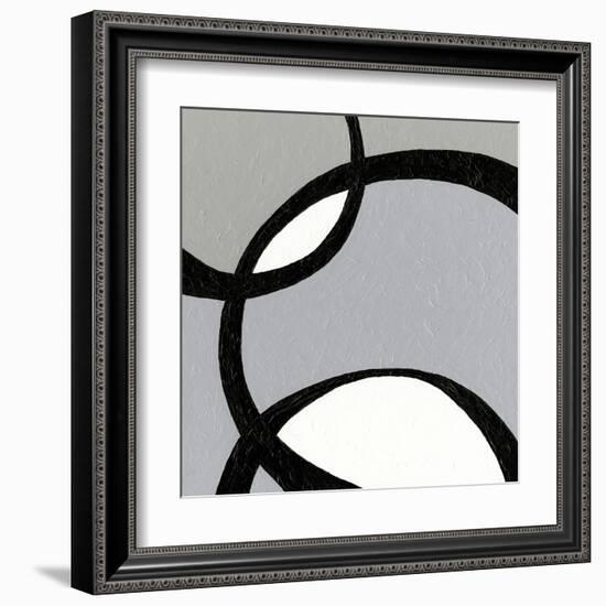 Ellipse III-J. Holland-Framed Art Print