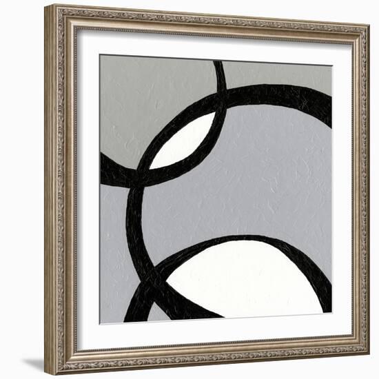 Ellipse III-J. Holland-Framed Art Print