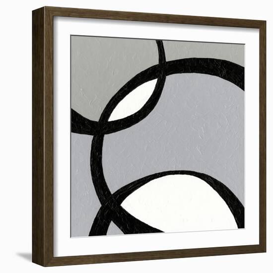 Ellipse III-J. Holland-Framed Art Print