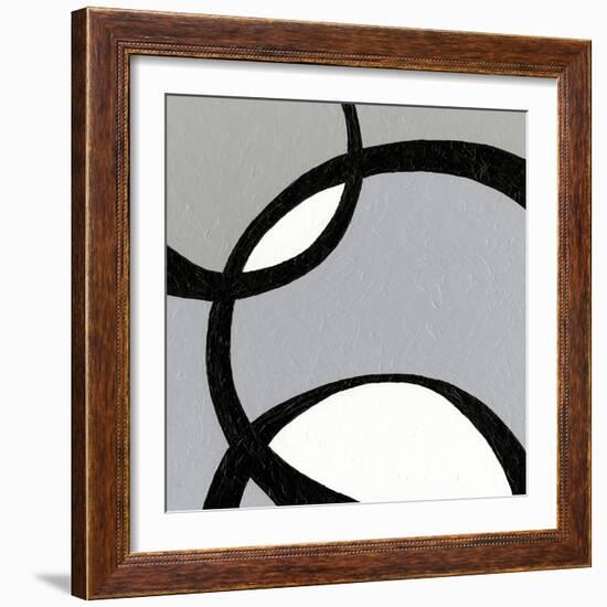 Ellipse III-J. Holland-Framed Art Print