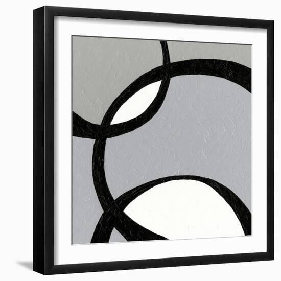 Ellipse III-J. Holland-Framed Art Print