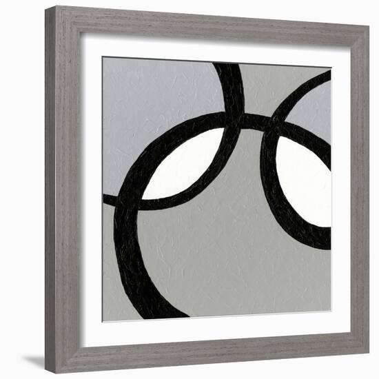 Ellipse IV-J. Holland-Framed Art Print