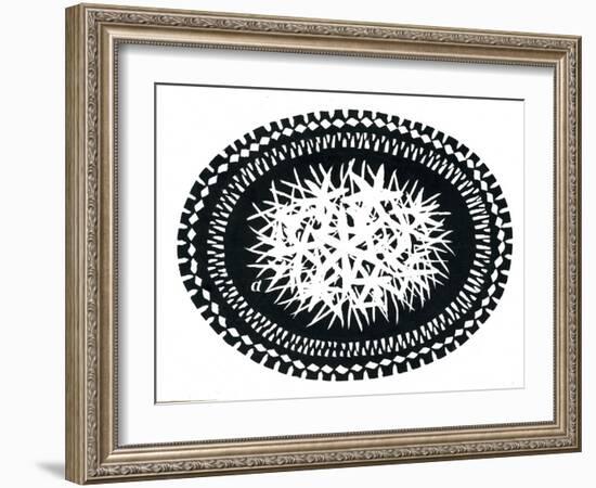 Elliptical Design-George Adamson-Framed Giclee Print